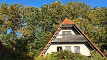 Ferienhaus für 4 Personen, mit Garten und Terrasse, mit Haustier in Marlow