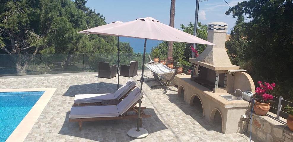 Villa für 4 Personen, mit Ausblick und Garten sowie Pool in Griechenland - 4