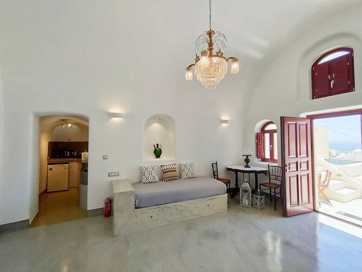 Casa de vacaciones para 4 personas con terraza in Emporio, Santorini