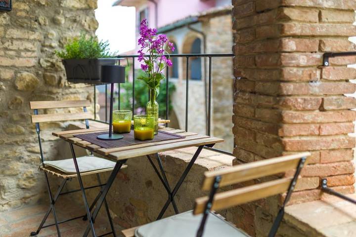 Maison d’hôte pour 2 personnes, avec balcon et vue à Città di Castello - 2