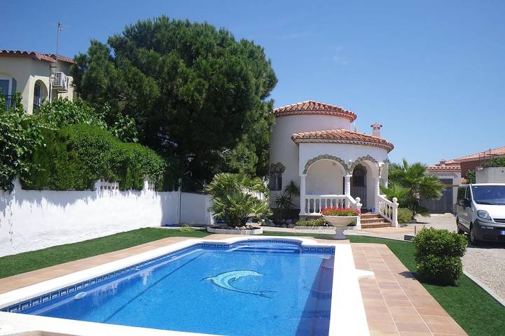 Ferienhaus für 4 Personen, mit Garten, mit Haustier