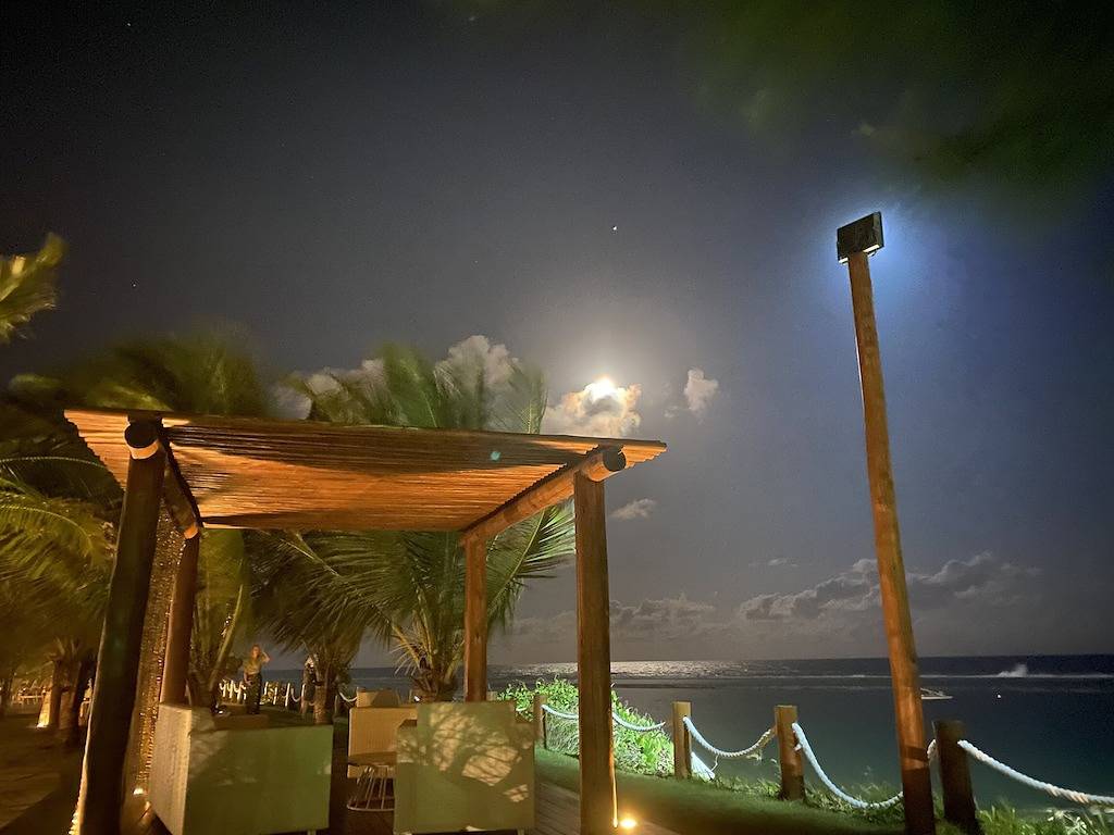 Haus in Wohnanlage am Meer, Hühnerhafen (hohe Mauer) in Praia do Muro Alto, Litoral Sul de Pernambuco