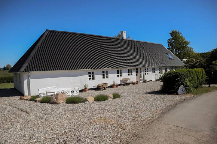 Ferienhaus mit Meerblick für 8 Personen, mit Garten und Terrasse, mit Haustier auf Langeland