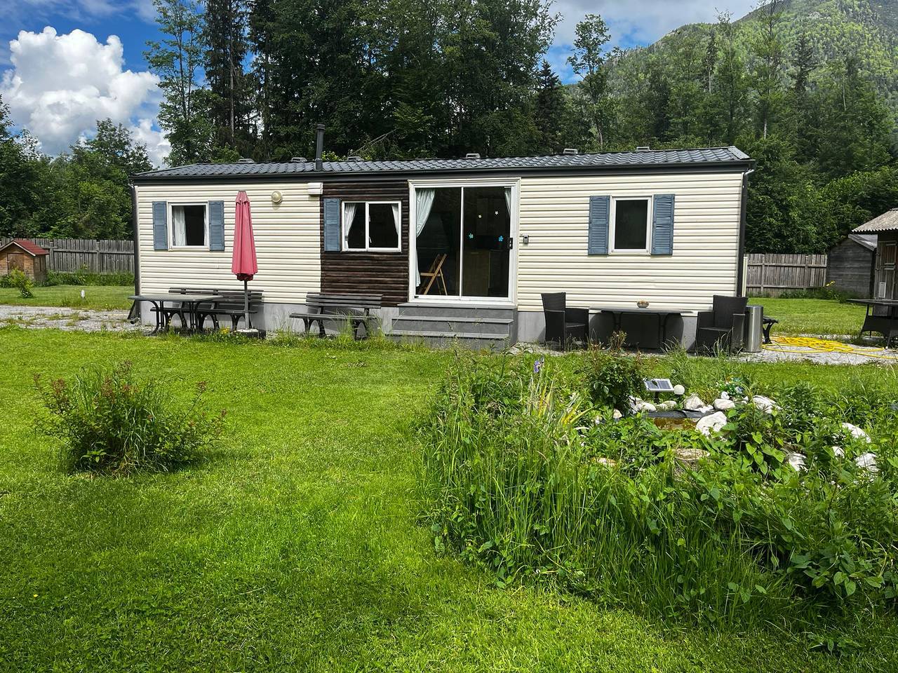 'Ferien Tiny Haus Am Waldrand' mit Bergblick, Garten und Wlan in Bad Ischl, Traunviertel