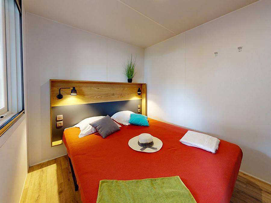 Campasun International  - Mobilheim 4 personen - Mobilheim Sainte-Croix - 28m² - 2 Schlafzimmer + Tv + A/C in Aups, Brignoles Region