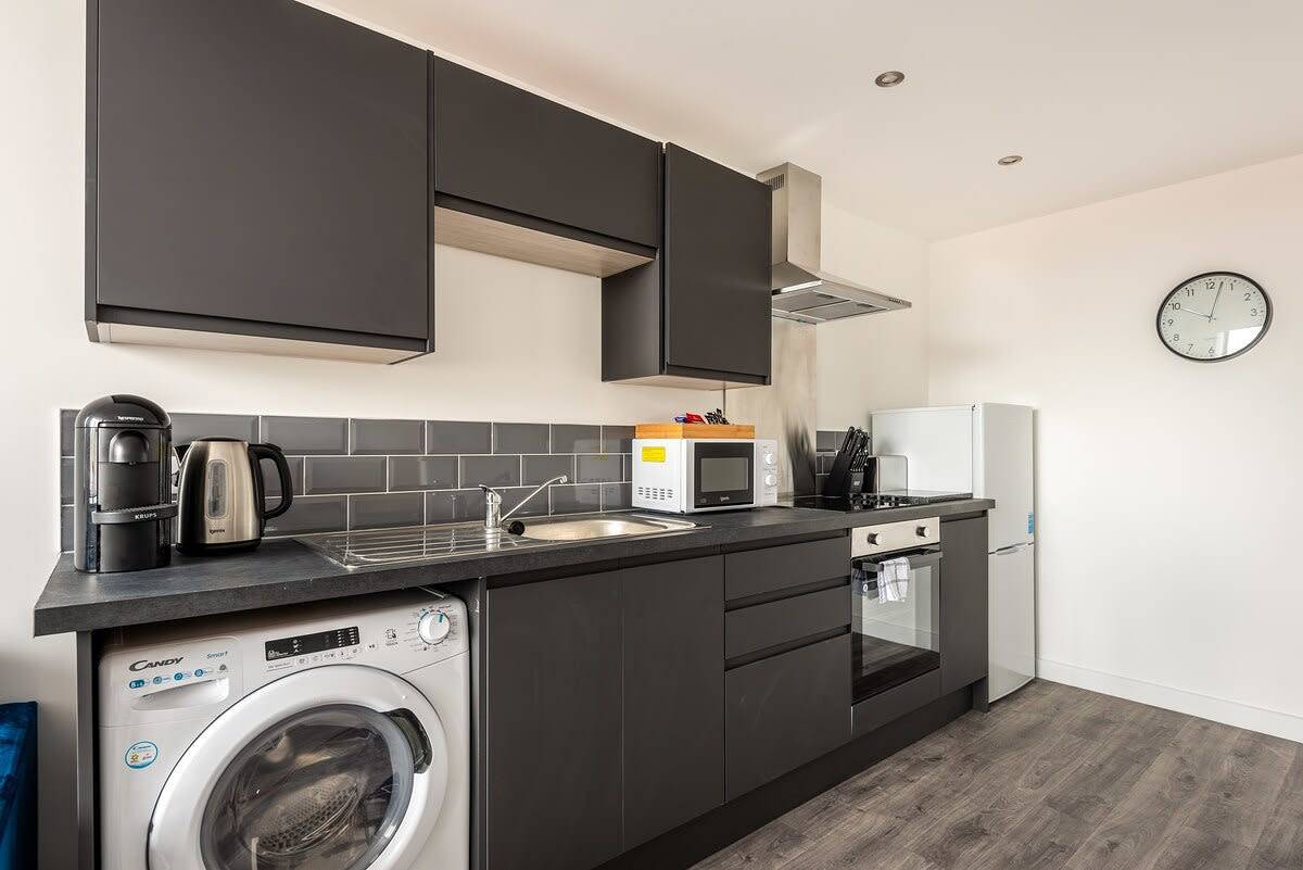 Entire apartment, Modern 1 Bed Apartment in Central Retford in Sherwood Forest, Nottinghamshire