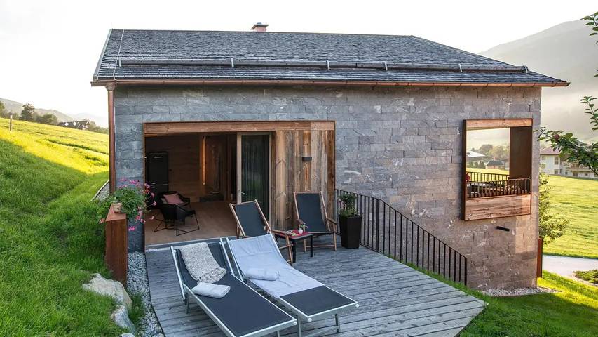 Ferienhaus für 12 Personen, mit Garten und Terrasse sowie Sauna in Bramberg am Wildkogel