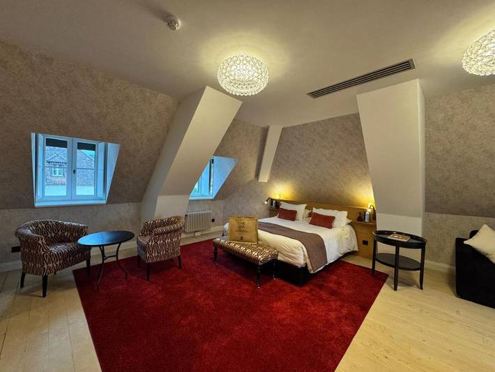 Hôtel pour 2 personnes, avec jardin et vue ainsi que piscine et sauna, animaux acceptés à Port-Lesney - 2