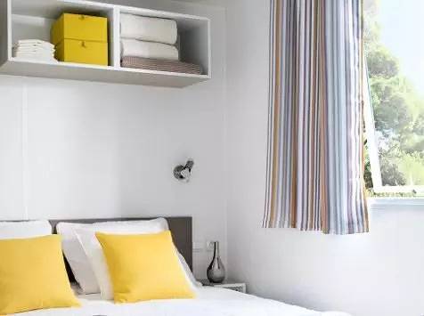 Mobil home pour 6 personnes, avec terrasse, animaux acceptés à Saint-Lunaire - 2