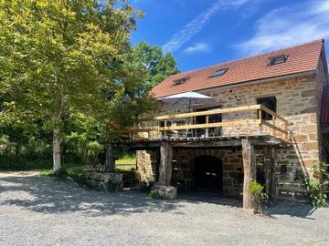 Gîte pour 5 personnes, avec jardin et vue, animaux acceptés à Capdenac-Gare