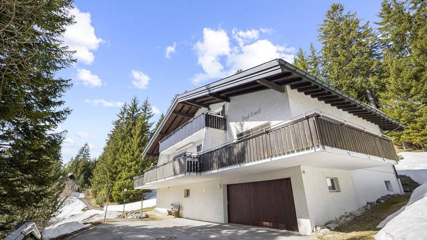 Ferienwohnung für 2 Personen, mit Balkon und Seeblick in der Lenzerheide