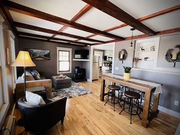 Log Cabin for 4 People in Stowe, Stowe Mountain, Photo 3