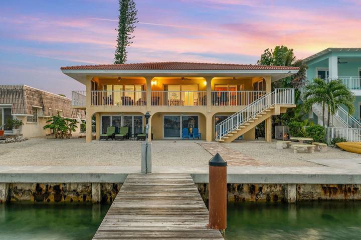 Villa for 7 people, with garden and pool, child-friendly in Florida Keys