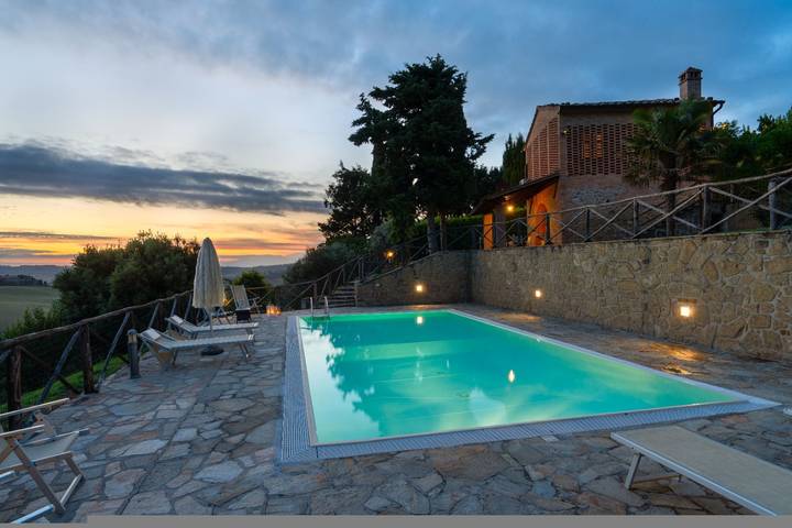 Villa für 4 Personen, mit Terrasse und Garten, kinderfreundlich in der Toskana - 2