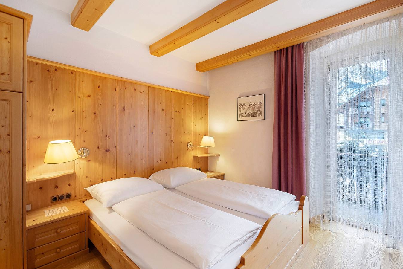 Ganze Wohnung, Apartment 'Mupan Genziana Monolokal' mit Bergblick, Balkon und Wlan in San Vigilio di Marebbe, Enneberg