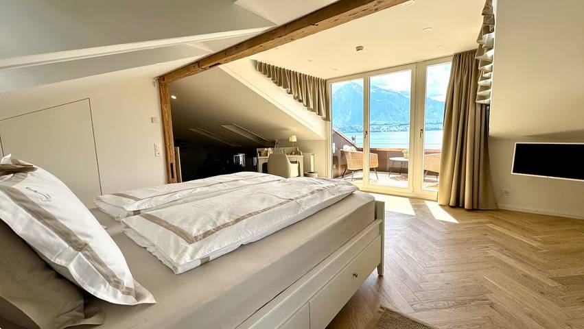 Ferienhaus für 4 Personen, mit Balkon und Garten sowie Pool in Luzern - 4