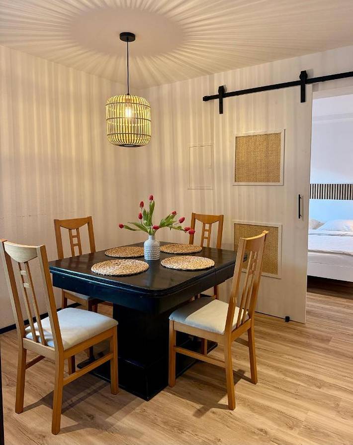 Ferienwohnung für 4 Personen, mit Ausblick