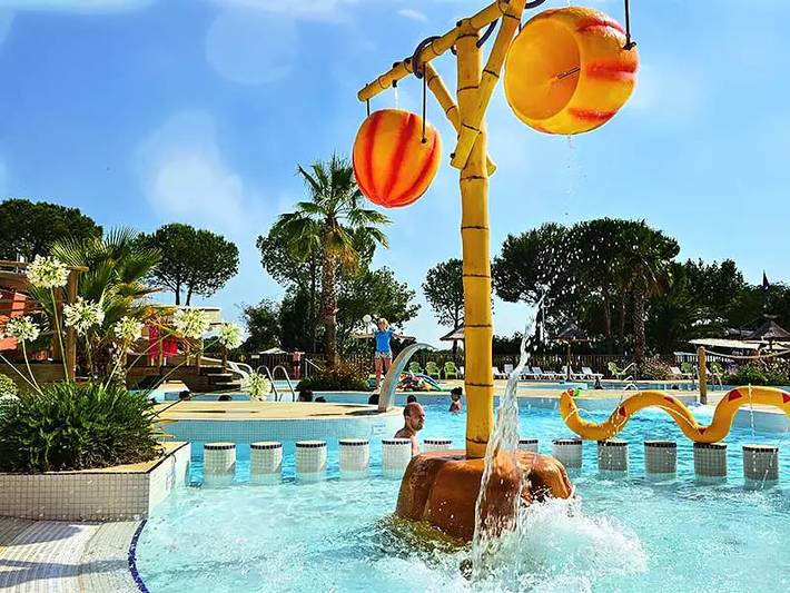 Mobil home pour 6 personnes, avec piscine à Bessan - 3