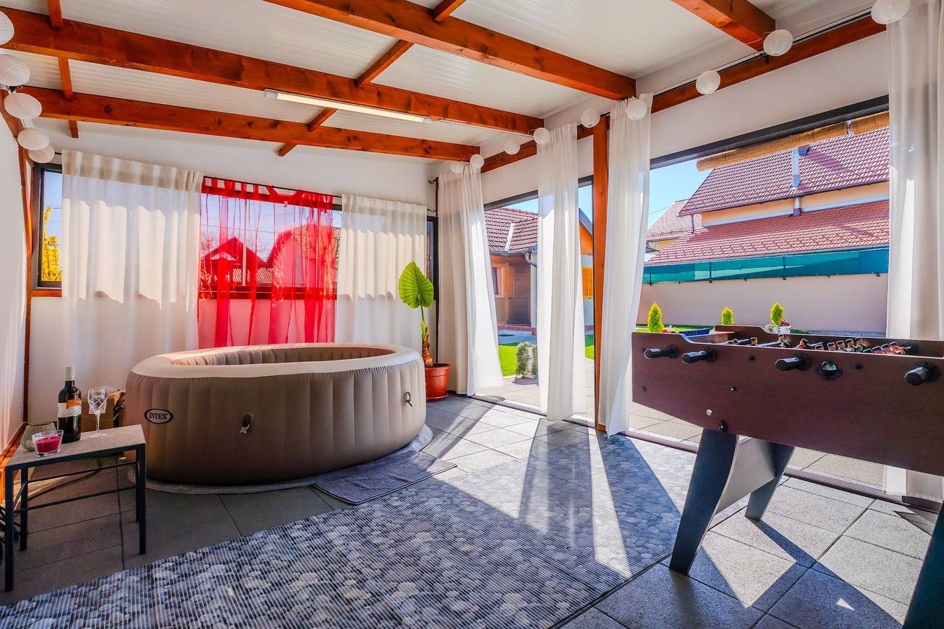 Timber Cottage With Pool in Općina Sveti Juraj na Bregu, Medimurje