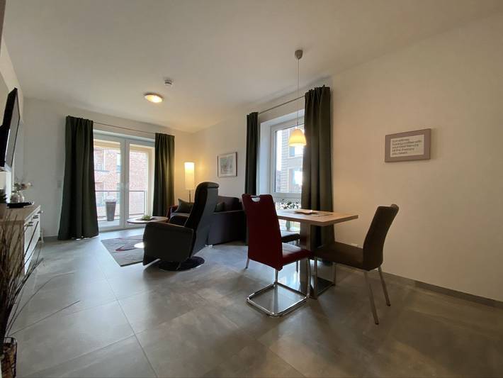 Ferienwohnung für 2 Personen, mit Balkon, mit Haustier am Jadebusen - 4