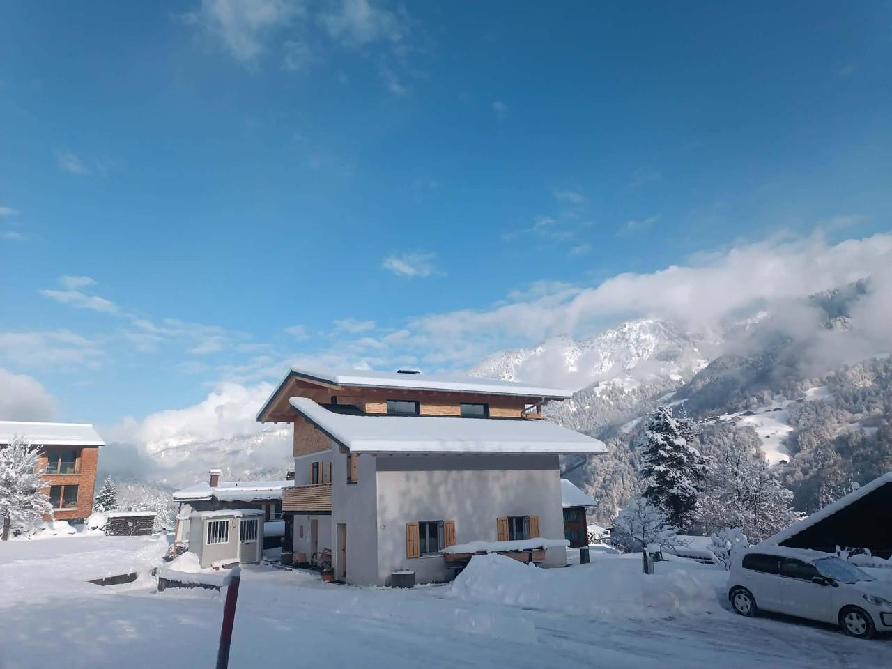 Ganze Ferienwohnung, Ferienwohnung mit Dusche, Wc, 2 Schlafräumen in Rätikon Gebirgsgruppe, Vandans
