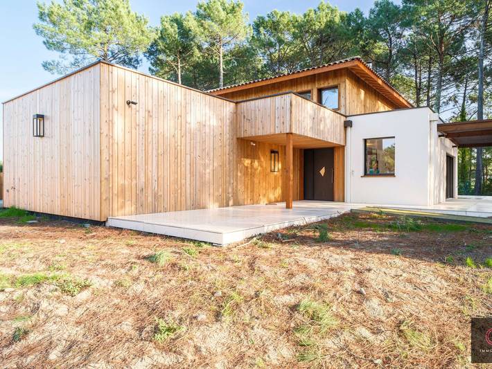 Villa pour 10 personnes, avec Terrasse et Jardin à Biscarrosse - 2