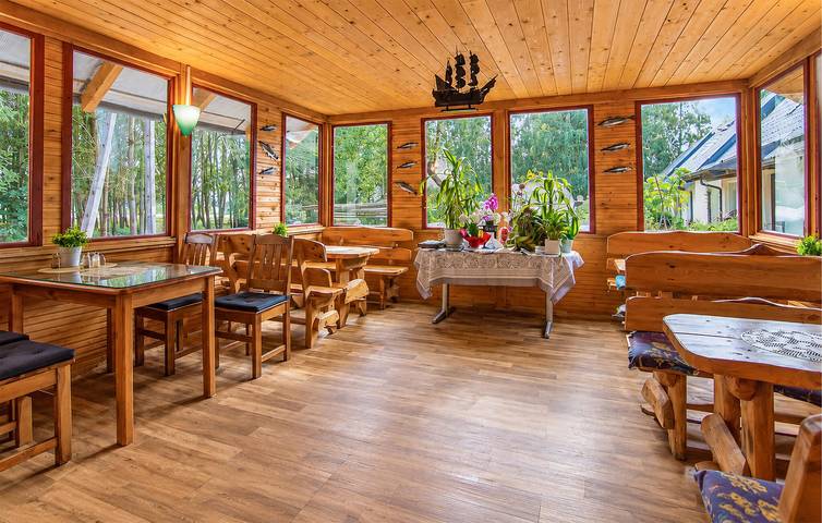 Ferienhaus für 5 Personen mit Ausblick in Zatoka Gdańska