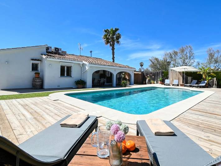 Chalet para 6 personas, con jardín en Las Marinas