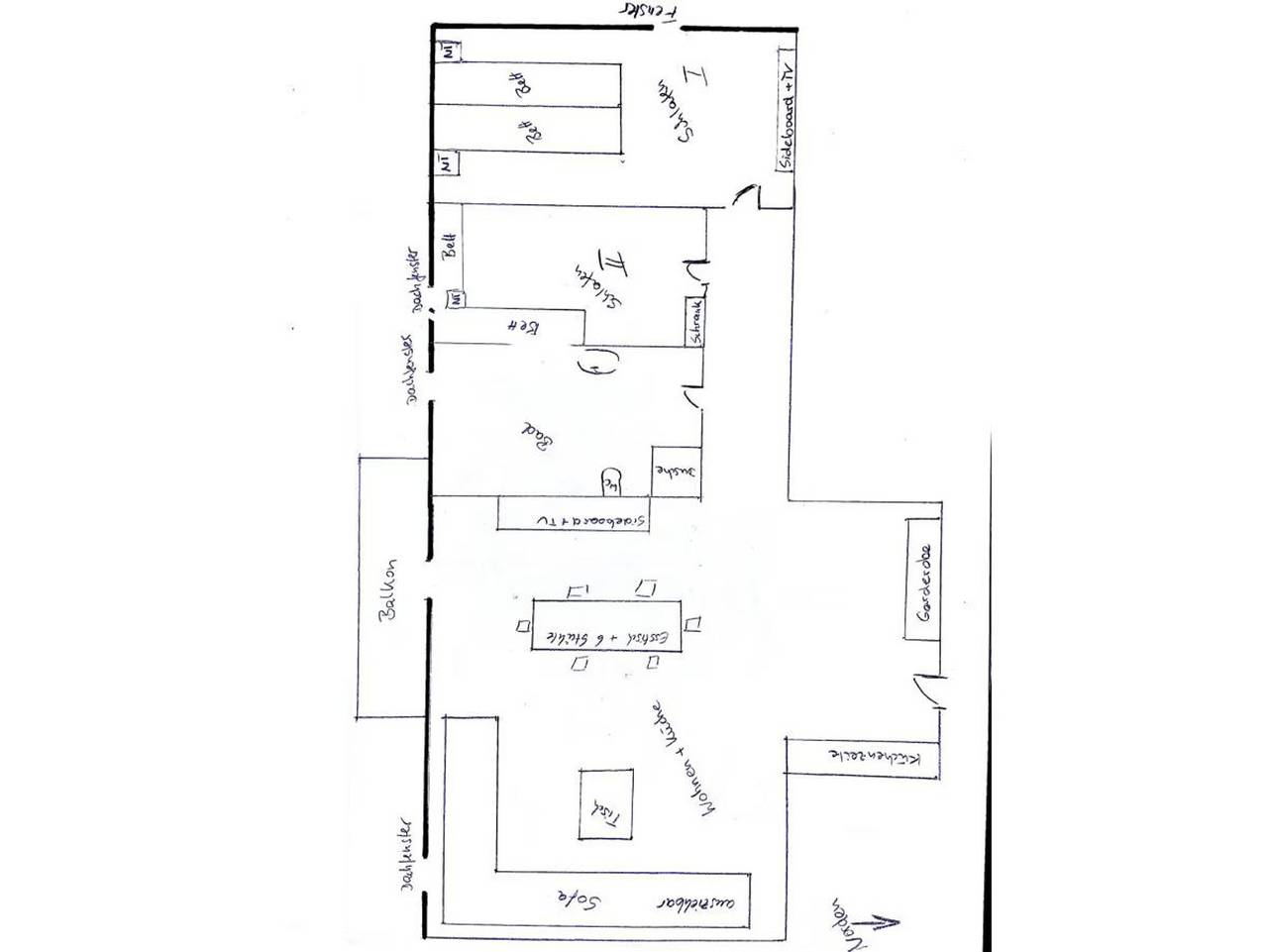 Ganze Ferienwohnung, Fewo Wolfsbau Id 162909 - Wolfsbau Id 162909 in Kargow, Müritz