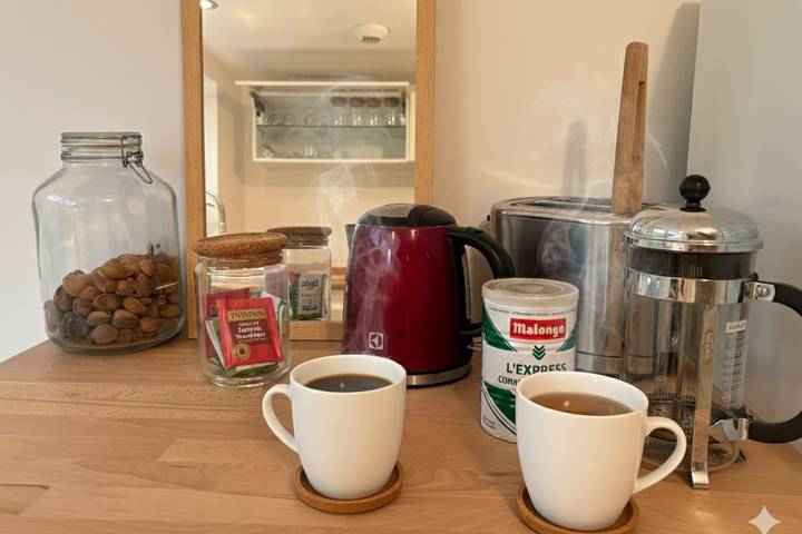 Ganze Wohnung, Ferienwohnung für 3 Personen mit Terrasse in Bischheim, Region Straßburg