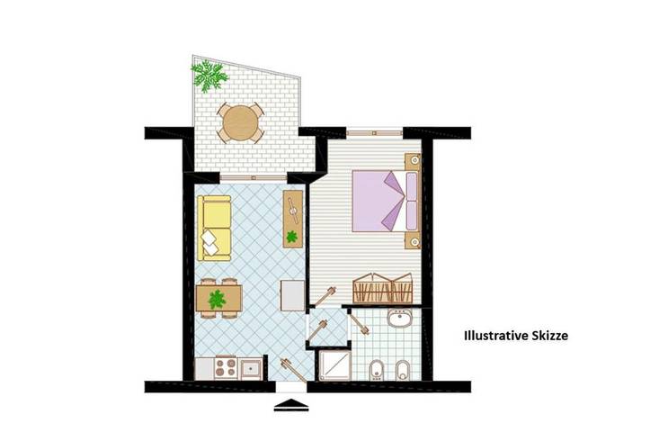 Apartamento entero, Planetarium Resort Zweizimmer-Wohnung Bilo B4 für 4 Personen in Bibione, San Michele al Tagliamento