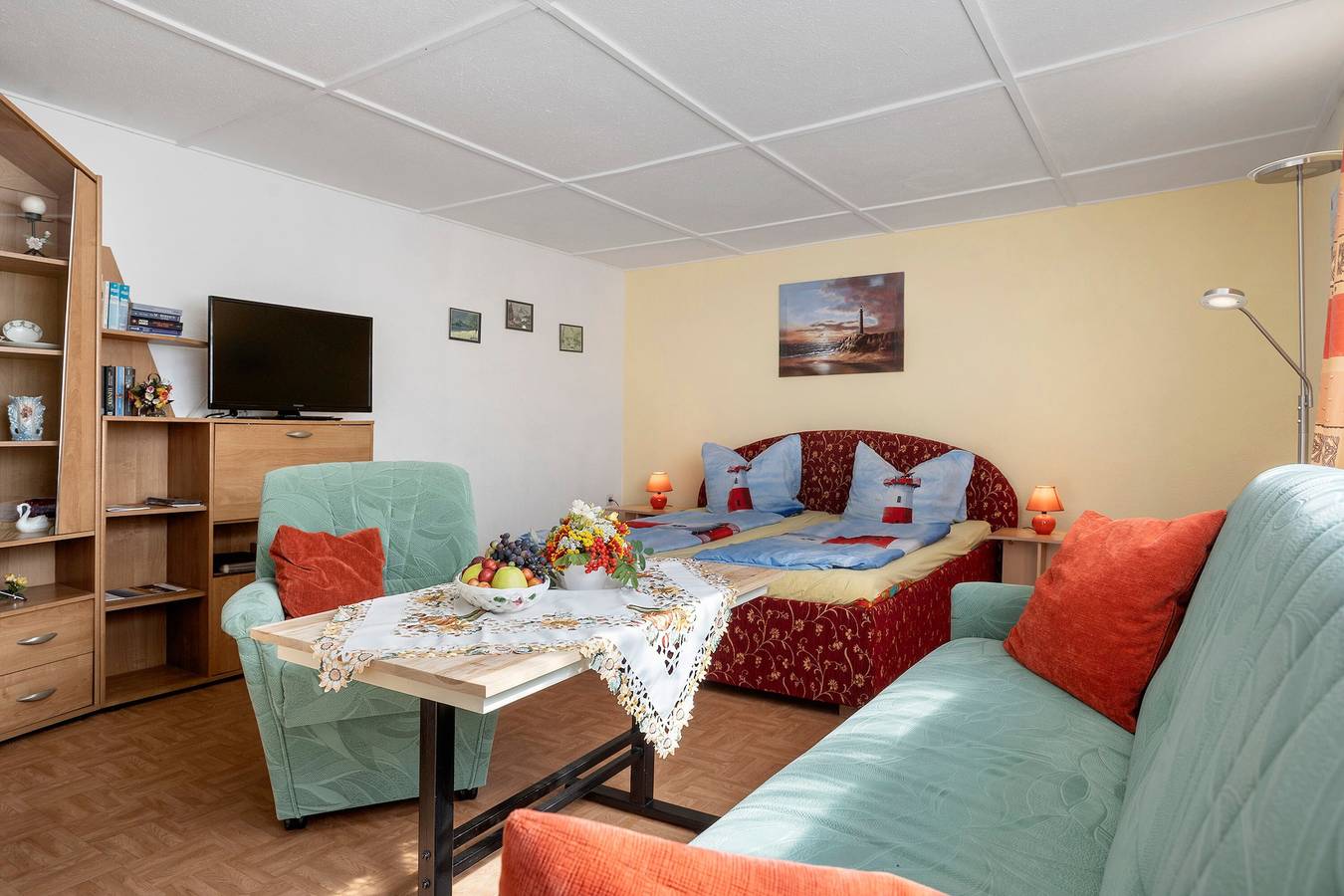 Bungalow 'Nati' mit Gemeinschaftsterrasse, Gemeinschaftsgarten und Wlan in Koserow, Bernsteinbäder