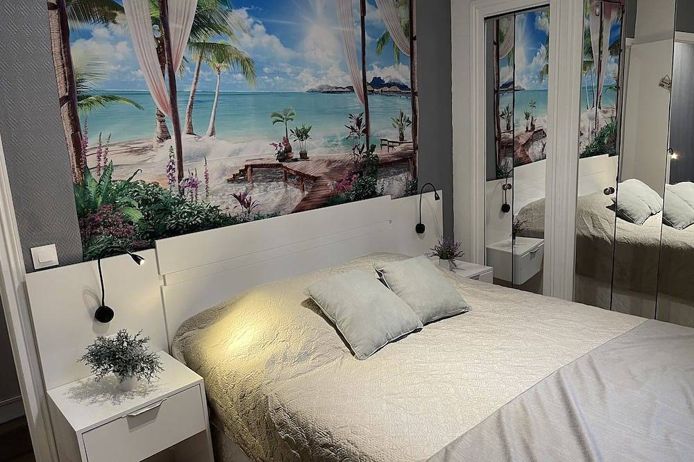 Appartement entier, Magnifique vue sur la mer direct sur la plage appartement 110m2 8-9 pers terrass in Auberville, Région de Lisieux