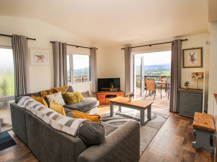 Lodge für 7 Personen mit Garten in Shropshire