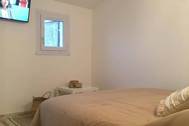 Ganze Wohnung, Wohnung mit Terrasse 300m von den Stränden entfernt, gratis Wifi in Saintes-Maries-de-la-Mer, Mittelmeerküste (Frankreich)