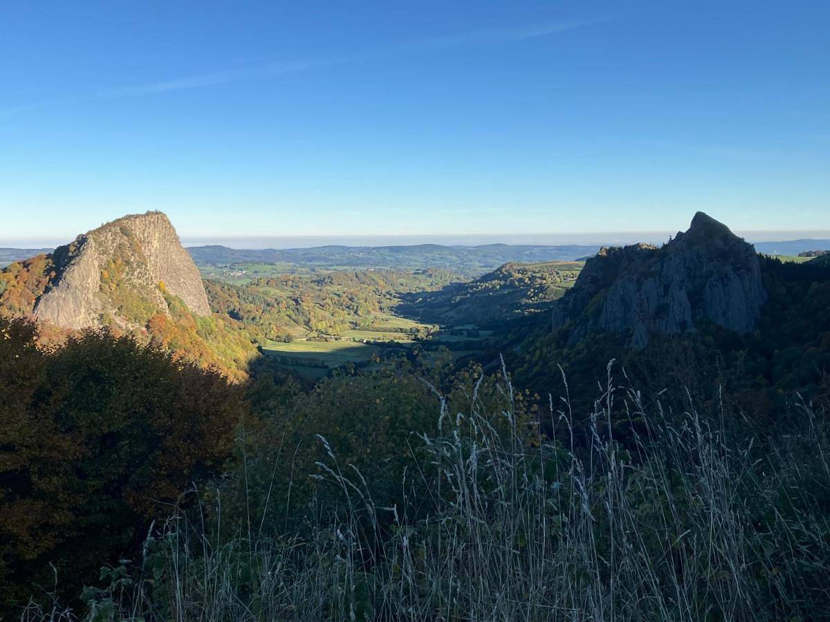 Camping de la Buge in Rochefort-Montagne, Parc naturel régional des Volcans d'Auvergne