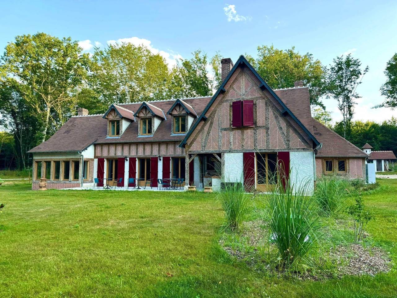 Chambres d'hôtes L'Orée de Clénord - Chambre grand siècle in Mont-près-Chambord, Sologne