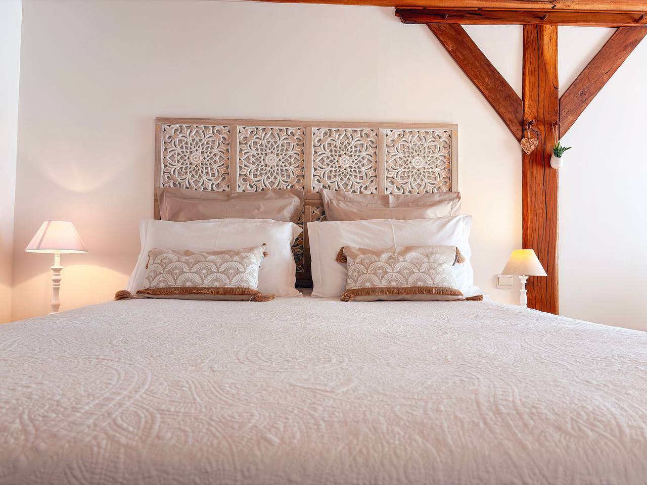 Chambre d'hôtes avec charme discret, à la ferme in Faverolles, Vallée de la Loire