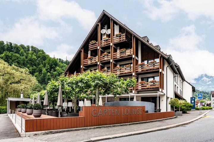 Hotel für 2 Personen, mit Balkon und Terrasse sowie Sauna in Sarnen