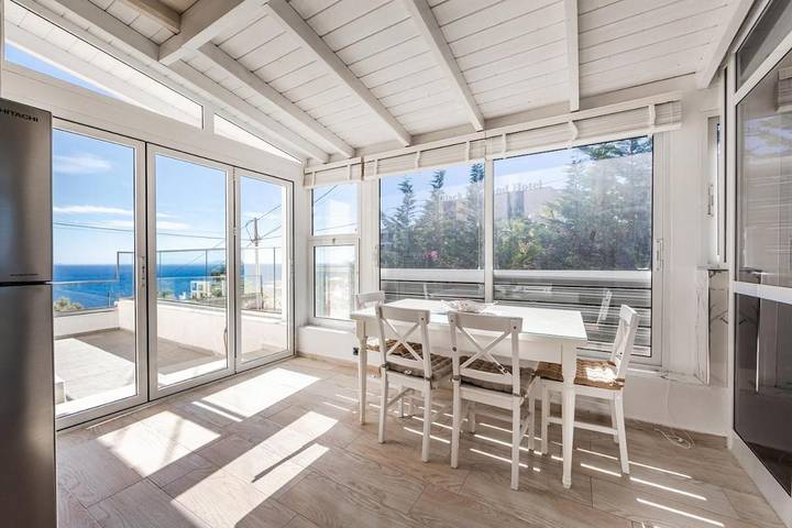 Appartement de vacances pour 5 personnes, avec Balcon ainsi que Terrasse et Vue
