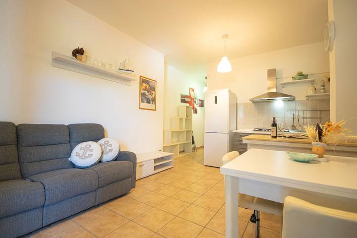 Apartament wakacyjny dla 4 osób, z taras i ogród w Posada