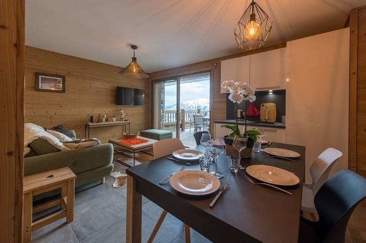 Appartement de vacances pour 8 personnes, avec Balcon à Fontcouverte-la-Toussuire