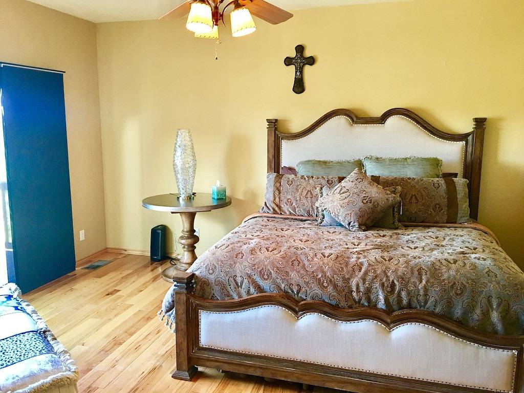 Spektakuläre Panoramablick von diesem majestätischen 3 Hektar großen Luxuschalet Rückzug in Alto, Lincoln County (NM)