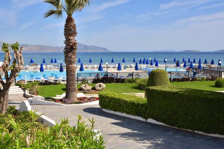 Resort per 2 persone, con Balcone e Terrazza nonché Giardino e Piscina a Kos