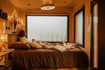 Glamping voor 3 Personen in Septmoncel, Parc naturel régional du Haut-Jura, Afbeelding 2