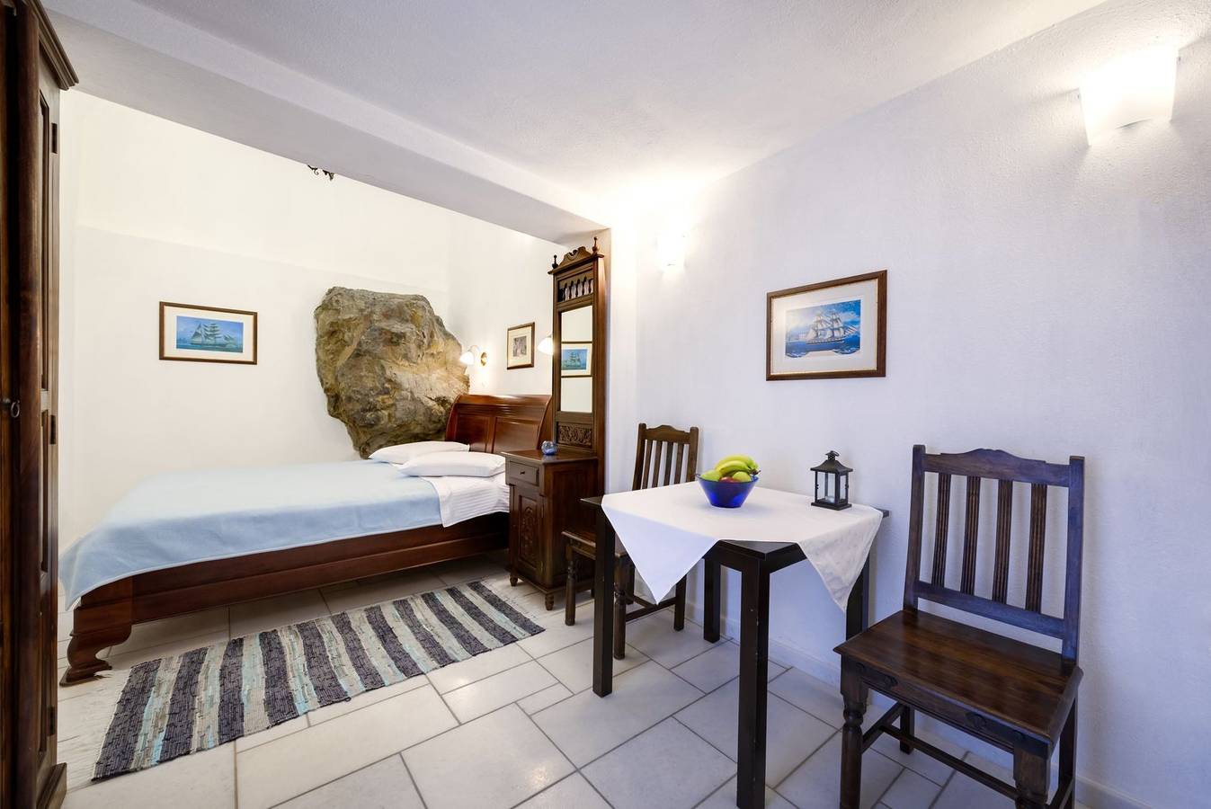 Villa für 2 Personen mit Meerblick in Oia, Santorin