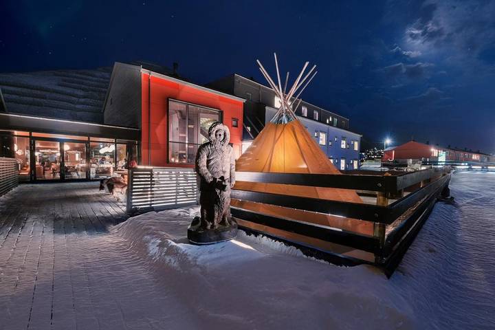 Hôtel pour 3 personnes, avec vue et terrasse dans Longyearbyen
