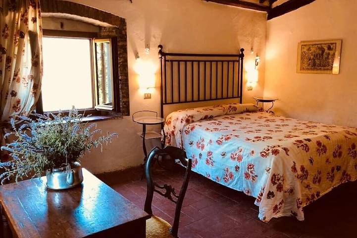 Antica casa in pietra circondata da ulivi a Sanleolino Londa 35 km da Firenze in Londa, Firenze province