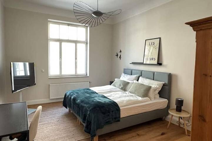Entire apartment, Engelhaus central 2-room apartment ideal for couples, business people and singles in Fürth, Franconia