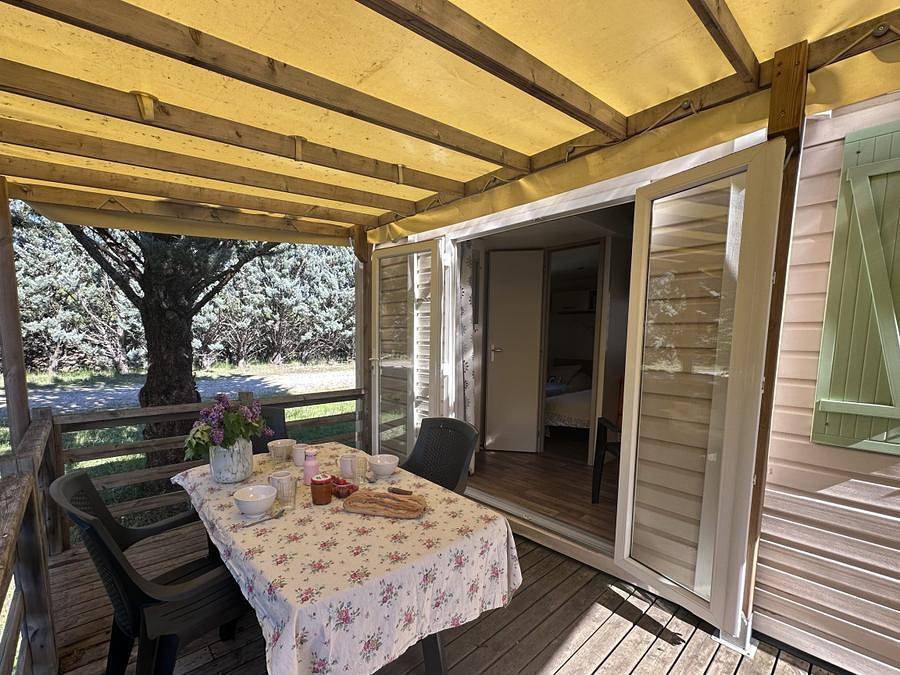 Camping Les Cigales - Mobilheim 4 personen - Komfort-Reihe in Saint-Genis, Gap und Umgebung